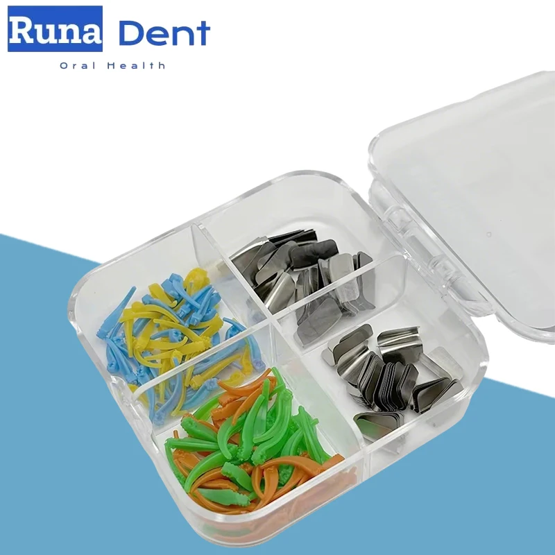 

200 шт. стоматологических клиньев для передних зубов, система матричных лент, межзубные клинья для реставрации и пломбирования зубов