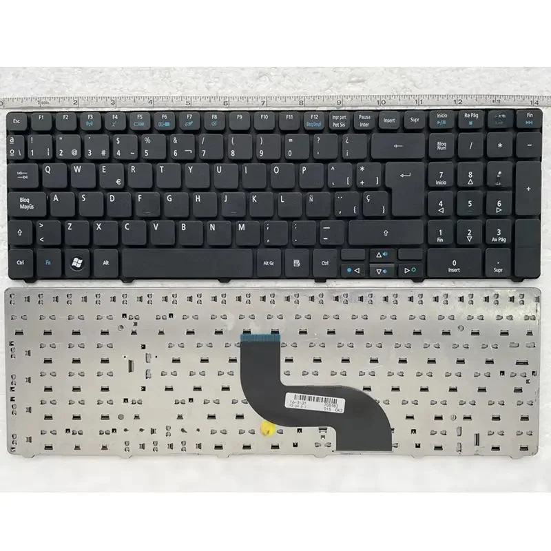 Klawiatura do laptopa US/RU/SP Gateway Packard Bell NEW90 PEW71 PEW76 NV73A NEW95 ZR9B NV51 NV78 NE56 NV53A NV59C NV79C NV50 PEW96 — zdjęcie 2