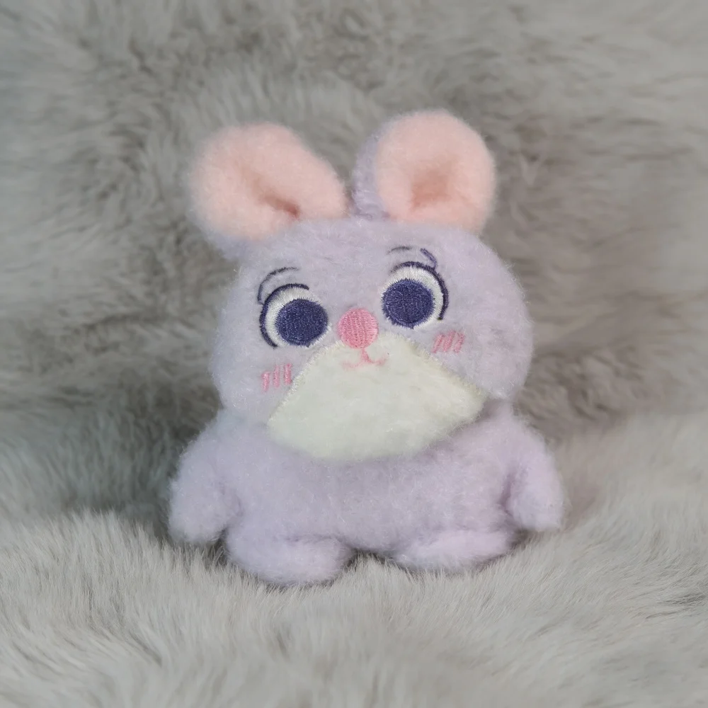 

Cute plush purple Rabbit earphone protective case, suitable for AirPods 4/3/2Pro/2/3, fashionable new shockproof protective case