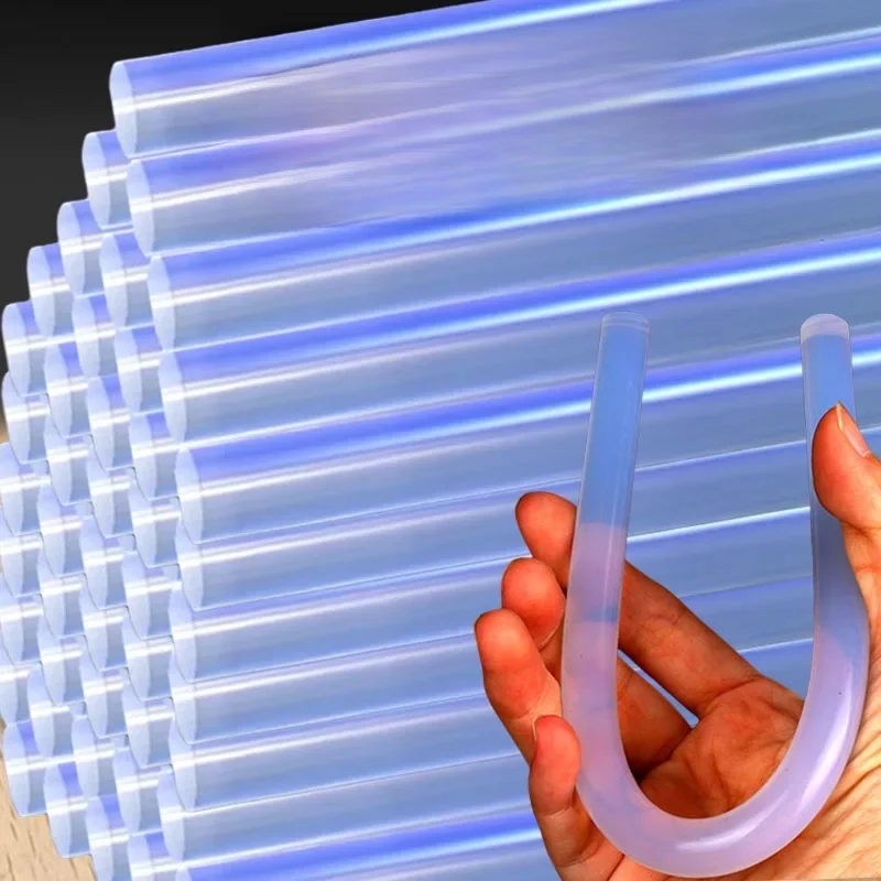 Bâton de colle thermofusible Transparent 7mm / 11mm, visque fort, outils de bricolage pour pistolet à colle électrique, Kits de réparation d'album artisanal, vente en gros