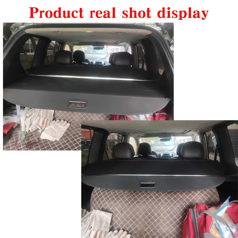 for Nissan X-Trail T31 2007~2013 MK2 X Trail Car Trunk Curtain Cargo Covers Luggage Storage Partition Anti-peep Tray Accessories