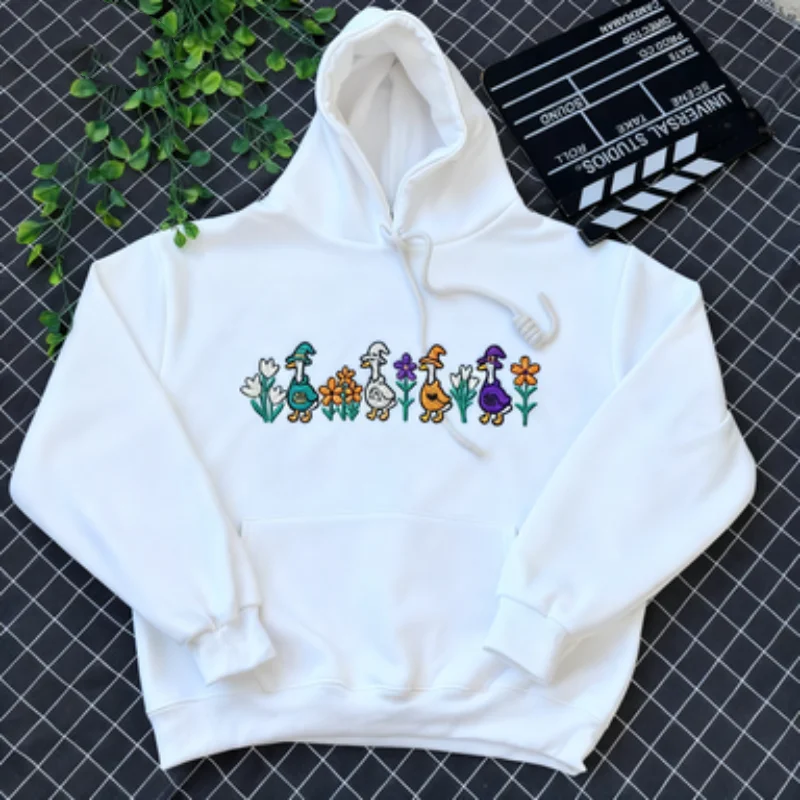 هالوين أوزة الراحة الألوان هوديس اليقطين شبح المحملة لطيف هالوين هوديس بو هوديس الخريف هوديس هالوين