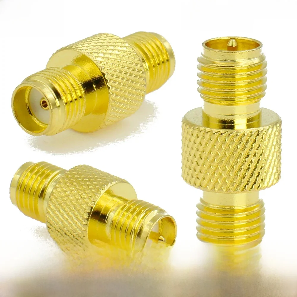 Adaptateur RF femelle RP-SMA SMA femelle vers SMA femelle, connecteur coaxial haute fréquence, coupleur, convertisseur Jack RP-SMA