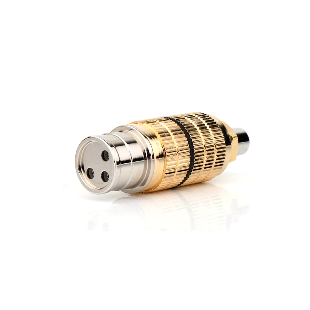 XLR-zu-RCA-Adapter, Hi-End-XLR, 3-polig, Buchse/Stecker auf Cinch-Buchse, Konverter, Audio-Buchse für Mikrofon, Lautsprecher – Detail 2