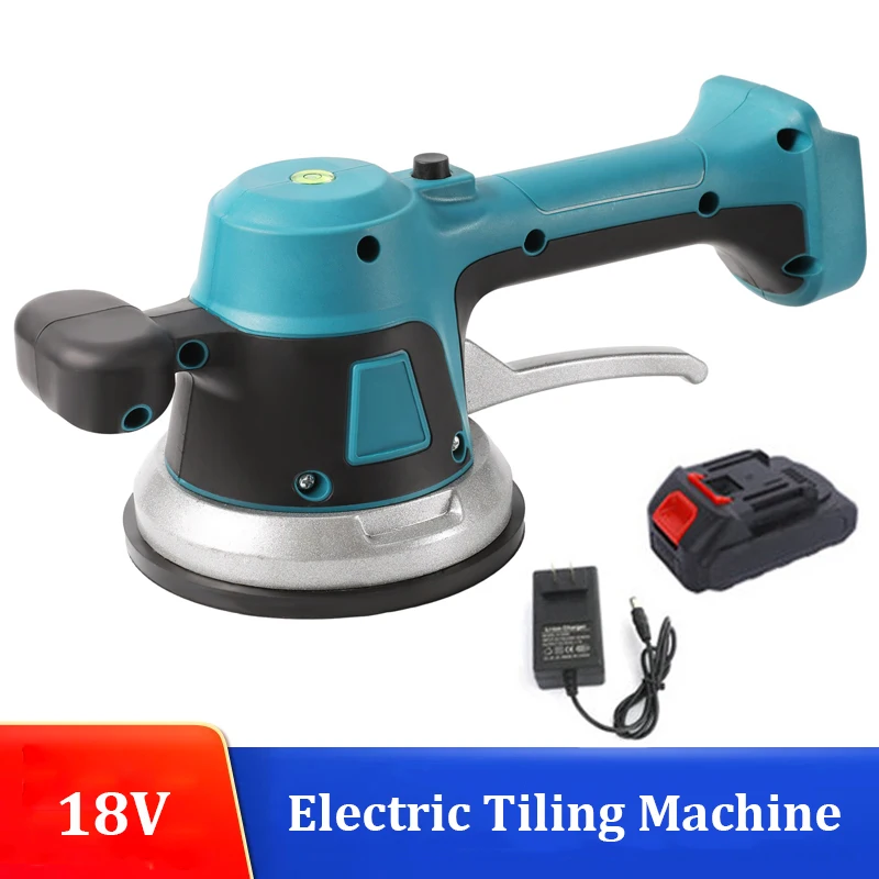 Wireless Tiler Vibrator Tiling Machine 6 Speed Automatic Tiles Leveling Adjustment Absorb Power Tool For Makita 18V Battery