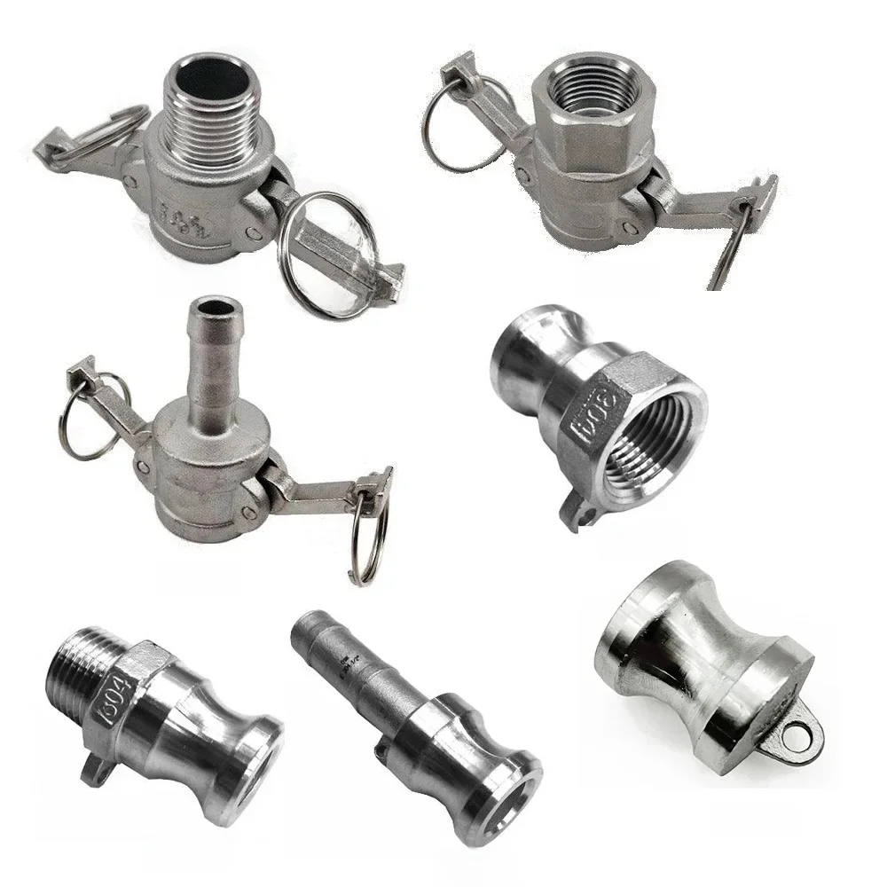 KegLand 1/2 pouces Type A/B/C/D/E/F Camlock connecteur de raccord en acier inoxydable accessoire de bière brassage à domicile