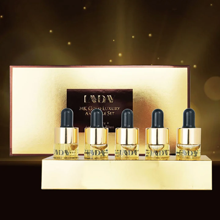 [Leyday] 5 sets of light elasticity 24K gold luxury ampoules