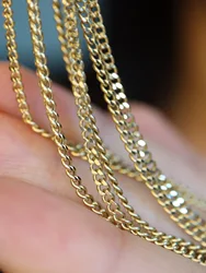 MADALENA SARARA 18k Yellow Gold Rope Thick Chain Women Necklace AU750