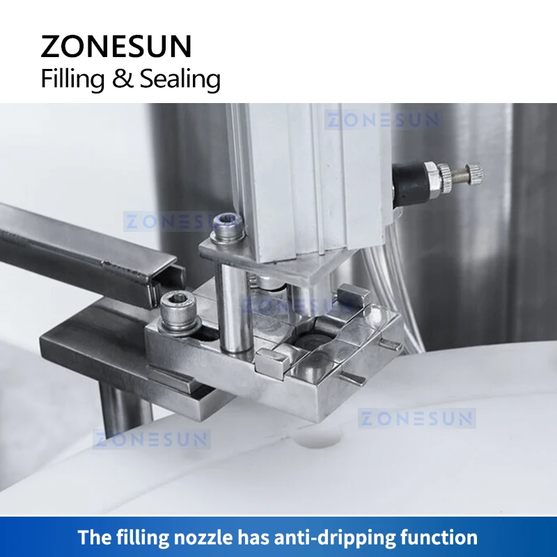 ZONESUN Automatic Custom Bottle Essential Oil Cosmetic Vial Beverage Liquid Filling And Capping Machine ZS-PB450