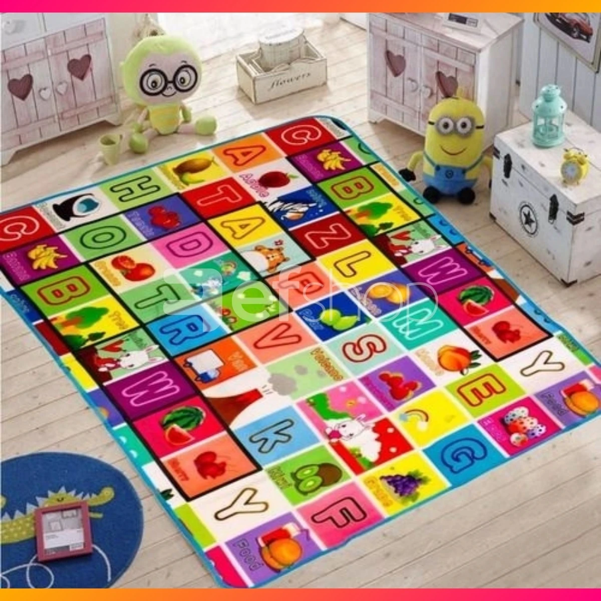 Tapete Infantil para Bebês, Soft Floor Rug, Ipermeável, Rastejando Tapete, Atividade do jogo, Gym Rug, Brinquedos Educativos