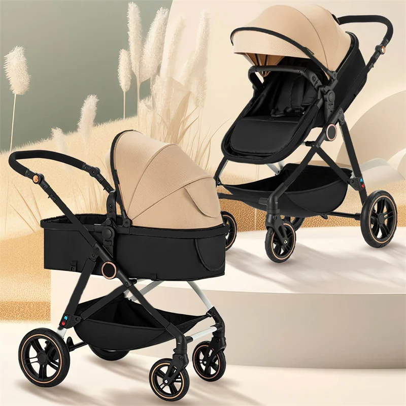 Baby Stroller Combo Car Seat Travel System Free Stroller Stroller Pram Portable baby Carriage Bassinet Pram