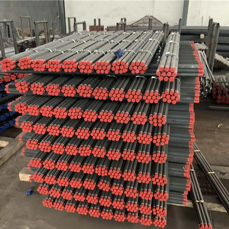 採掘工具B19ドリルパイプ、採掘用削岩ロッド、地質用ネジ式ドリルパイプ、採掘用B22アンカードリルロッド