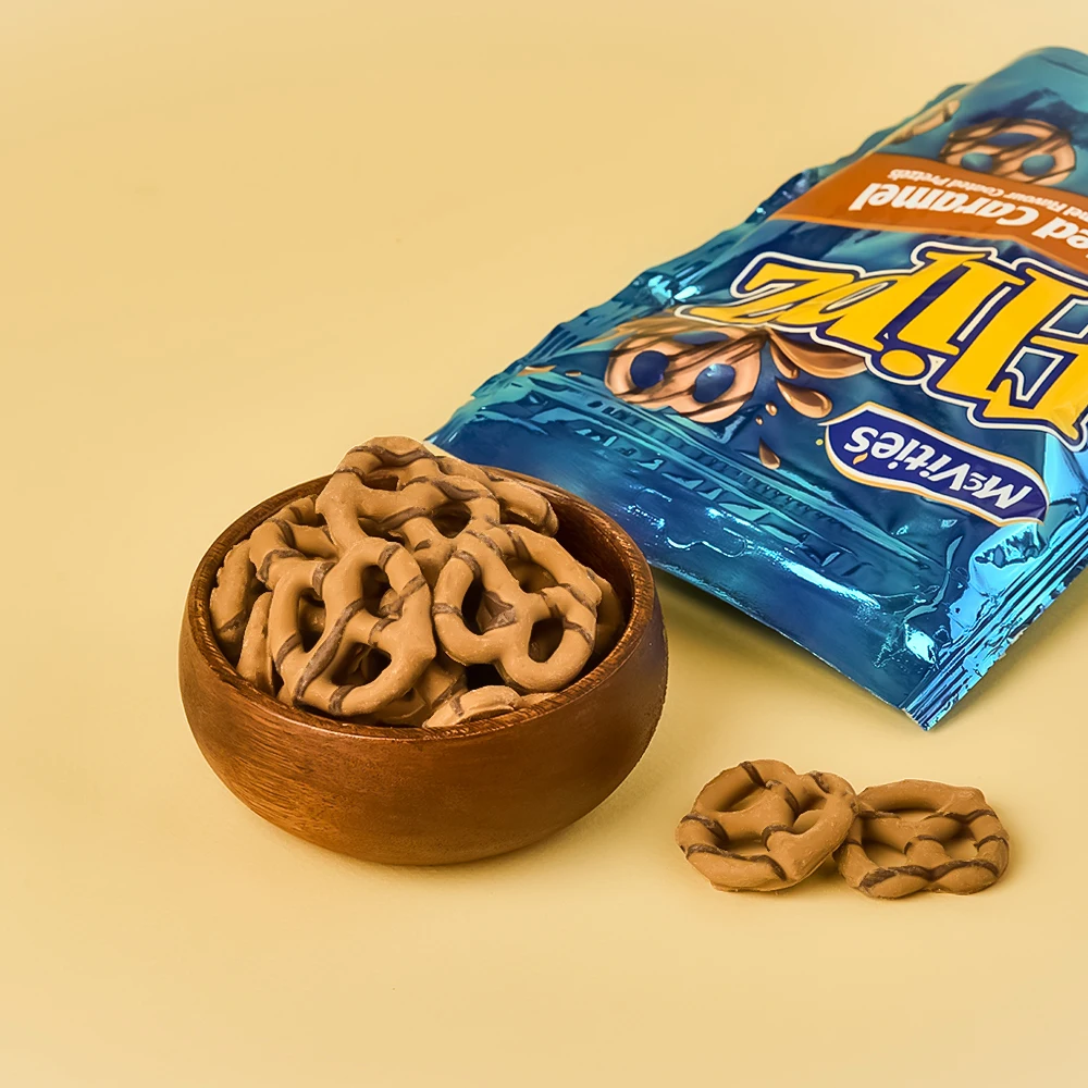 Flip's Salty Caramel Choco Pretzel Soven Snatchie 90g * 4 pieces