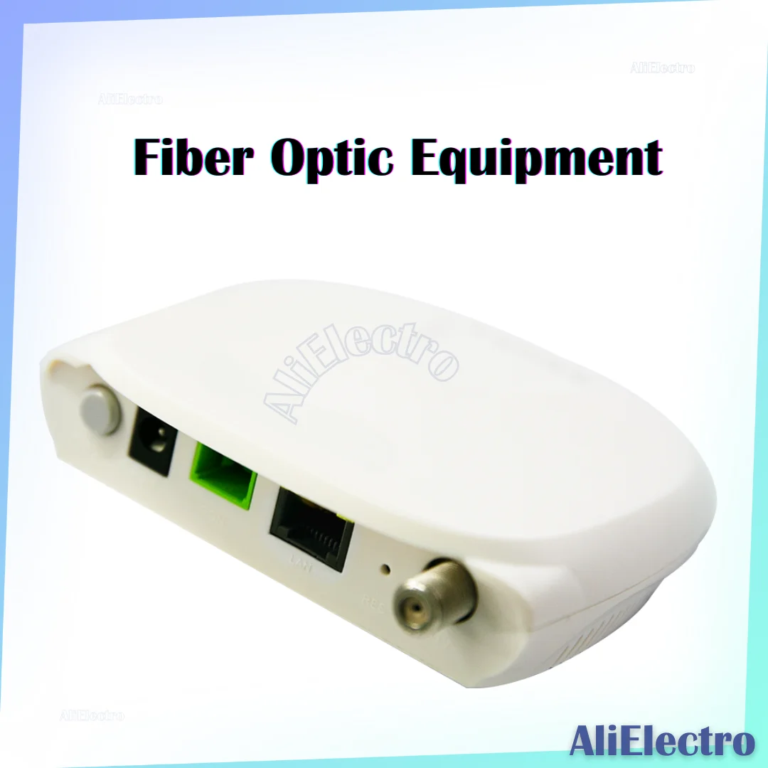 

Optical Network Unit CATV SC/APC Fiber Optic Equipment EPON/GPON mode ONU Router FTTH 1 Gigabit RJ45 port