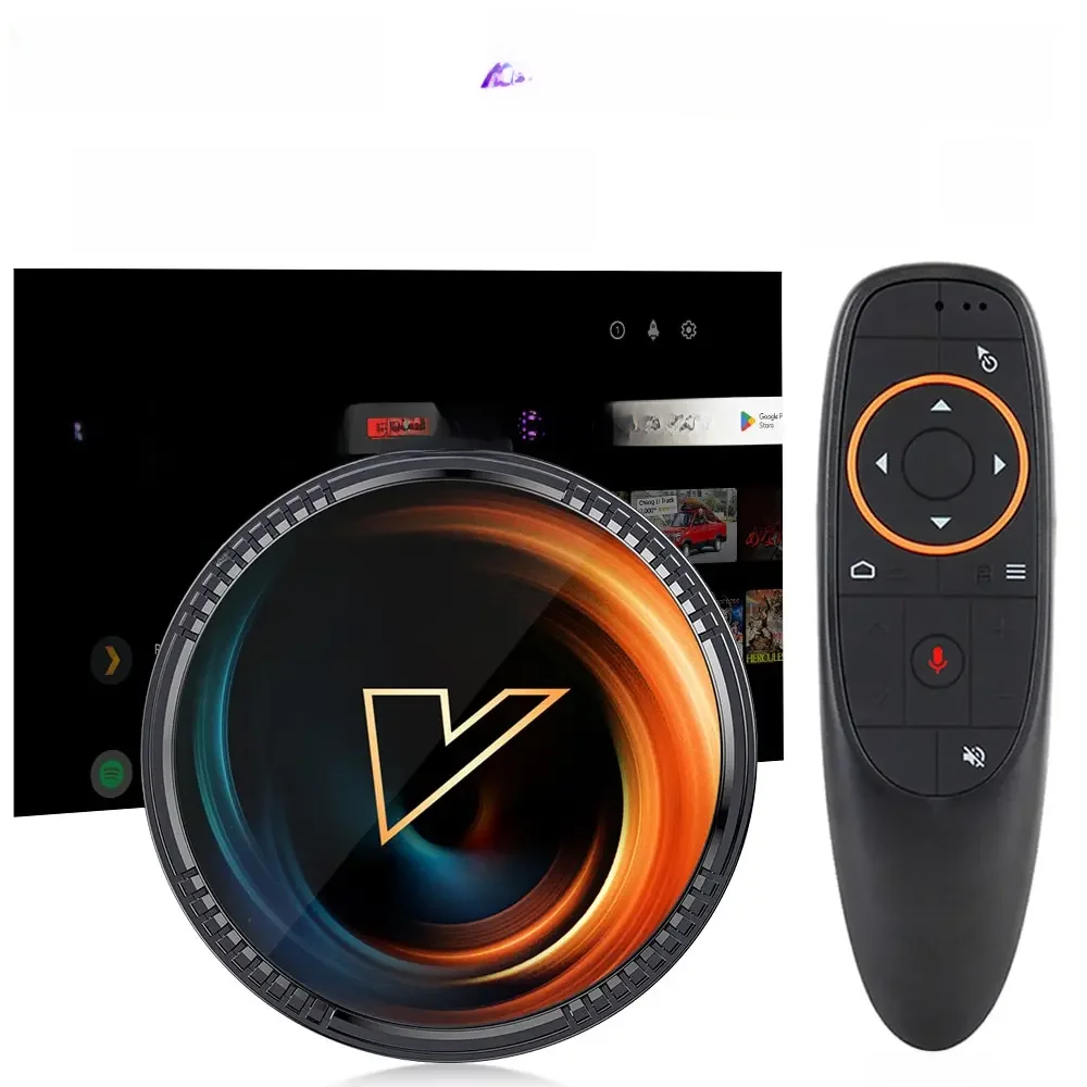 W2 ATV TV Box Android 11 Amlogic S905W2 Ondersteuning 4K AV1 2.4 & 5G Wifi BT met Google Voice Remote 2G 4G 32G 64G Smart TV Box - afbeelding 2
