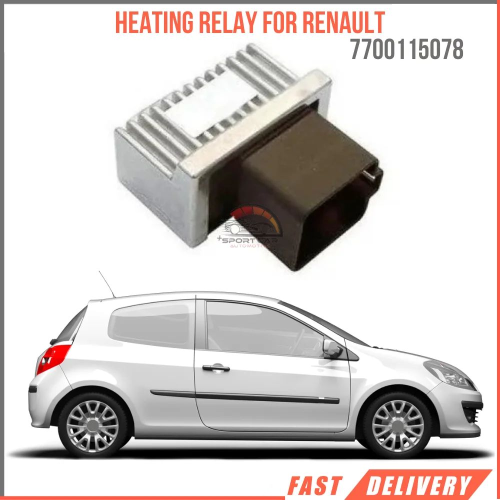 For Renault Interstar, Primastar, Movano 1, Vivaro, Avantime, Clio 2, Clio 3 Heating relay excellent quality OEM 7700115078