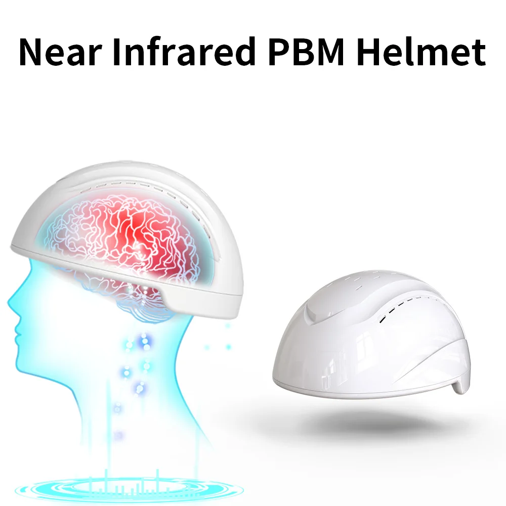 810nm Photobiomodulation Brain Helmet Fisioterapia PBM Infrared Therapy Neuro Helmet for Autismo Parkinson Migraine 2025