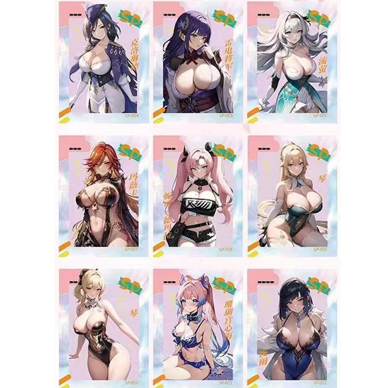 Goddess Story Collection Cards Booster Box Lika Girl\'s Feast SVP Raster Card Rare Anime Table Playing Game Board Cards