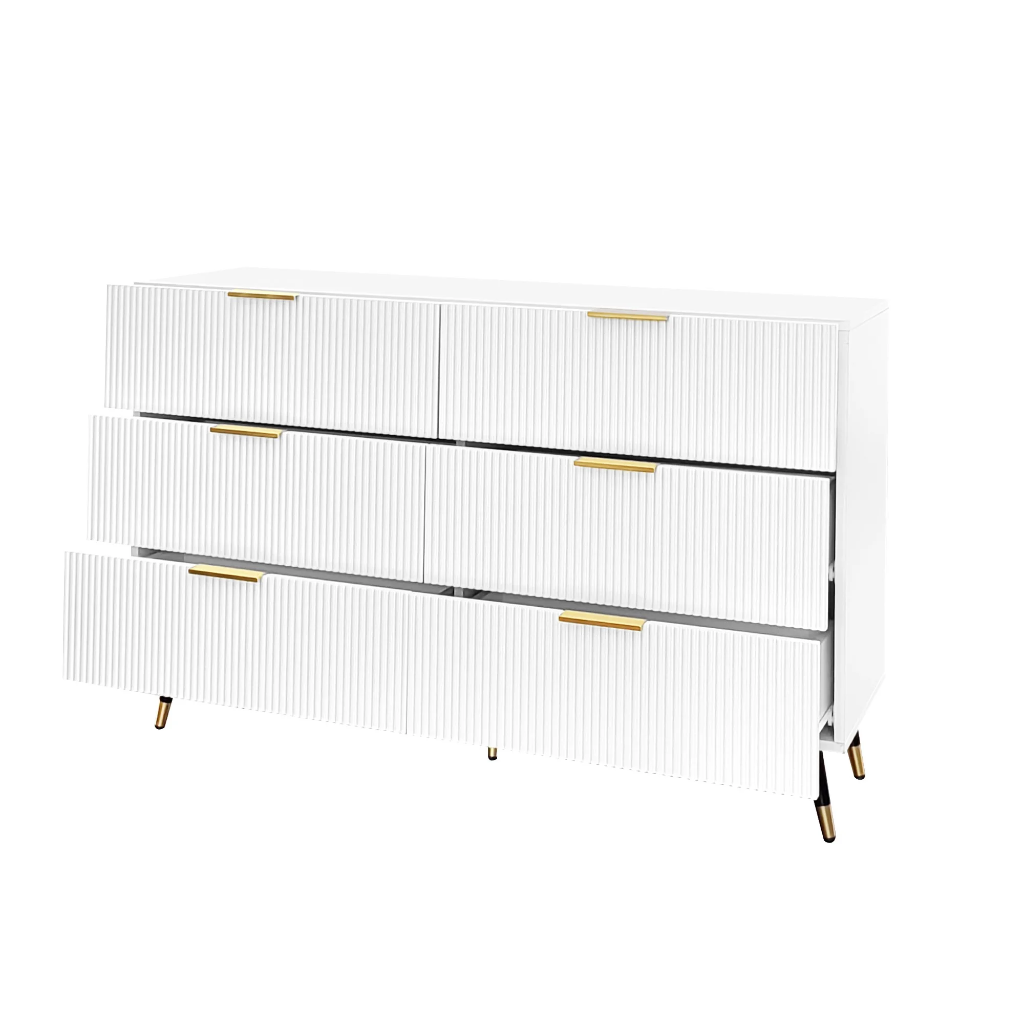 Buffet élégant au design moderne, commode avec tiroirs et beaucoup d'espace de rangement [Ancien code produit : WF325790791WAA]