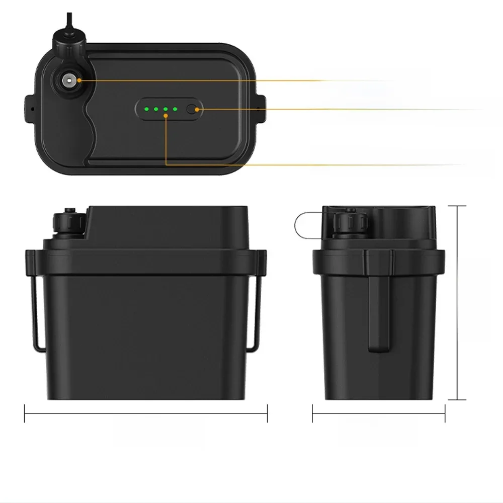 AliExpress VAKAUMUS 12V rechargeable battery pack waterproof lithium battery 24V IP67 rated for fishing lights bike lights speaker power supply