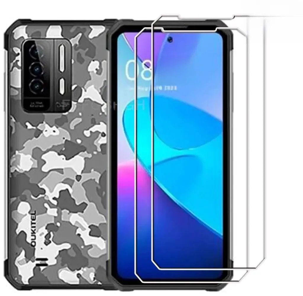 Ochronne szkło hartowane HD do Oukitel WP27 wytrzymała folia pokrywa ochronna 6.78 "OukitelWP27 WP 27 — zdjęcie 2