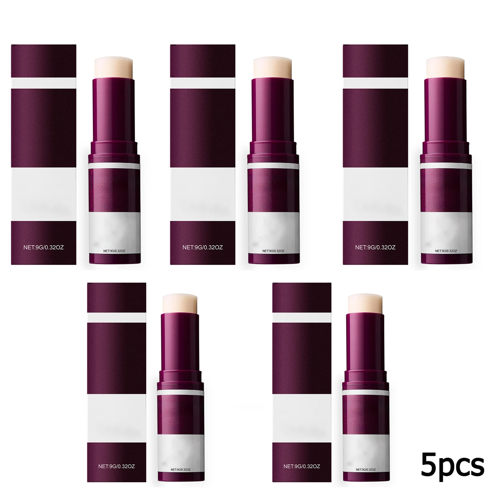 2/5 PCS Collagen Multi Balm Stick Calcium Volume Facial Skin Care Balm Hydrating Nourish Smooth Skin Portable Face Moisturizer