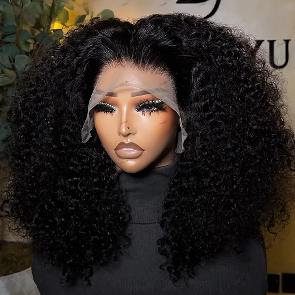 Water Wave 450 Density Glueless Lace Frontal Perücke Echthaar Ready To Go 13×6/360 HD Lace Front Perücken Vorgezupftes Haar für Frauen