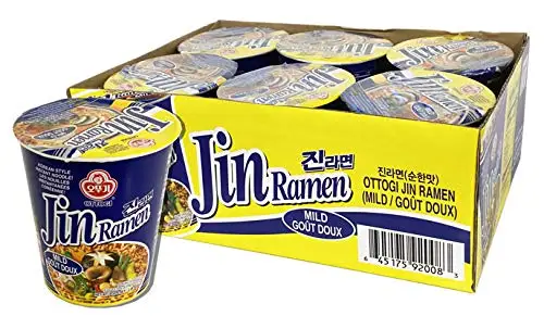 FIDEOS INSTANTANEO JIN RAMEN COREA VASO OTTOGI