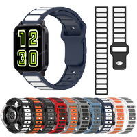 For DIZO Watch 2 Sports Smartwatch Band 20mm 22mm Silicone Strap For DIZO Watch R Talk/D Talk/D Pro/Realme Watch 3 2 S Bracelet