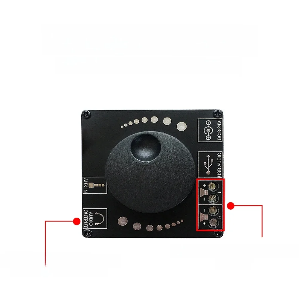 Carte amplificateur Audio numérique stéréo Bluetooth 20W + 20W XY-AP15H amplificateur de puissance sonore double canal Module d'ampli Home cinéma