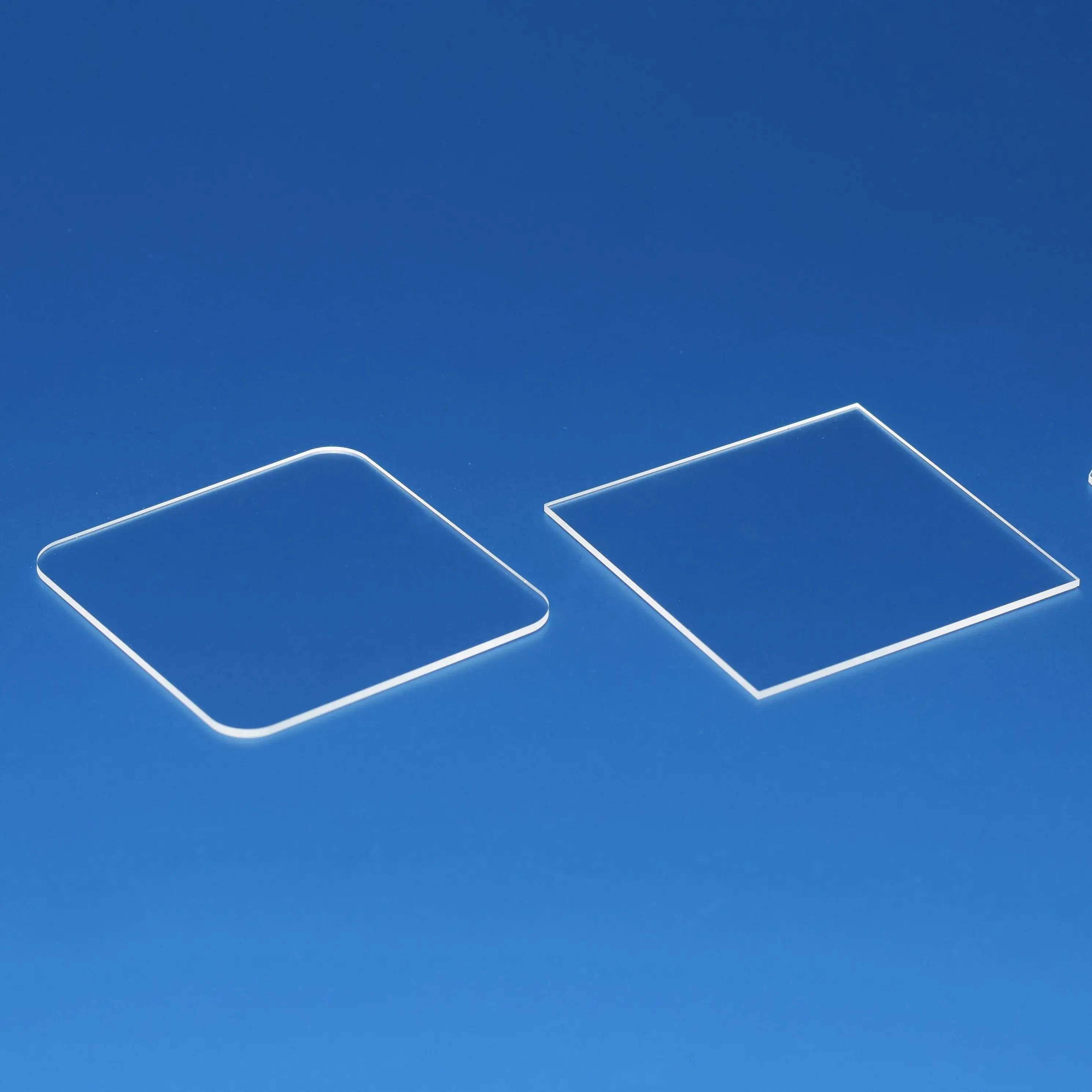 استيراد شوت B270 تاج الزجاج الأبيض Superwhite ورقة الزجاج البصري عالية شفافة الصودا والليمون الزجاج 100x100x2mmx2mm #3