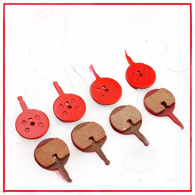 AliExpress COOMA SPORT Bike Disc Brake Pads for Avid BB5, Promax Render, Decipher, DSK-710 Caliper, 4 Pairs Red Resin