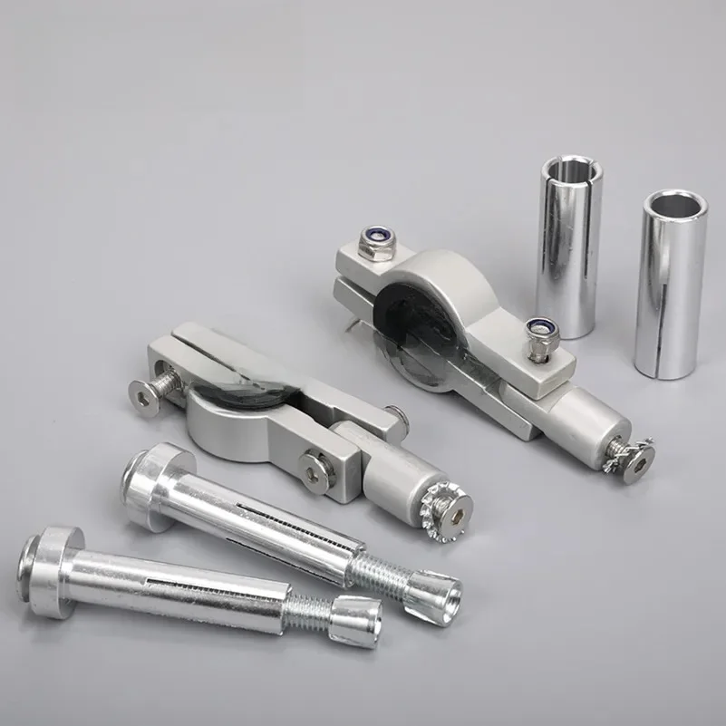 AliExpress PowerMotor Motorcoss Parts Motorcycle Dirt Bike ATV Quad 1-1/8 28mm Handlebar hand guards Clamps Mount Kit 22mm handguards Mount Parts