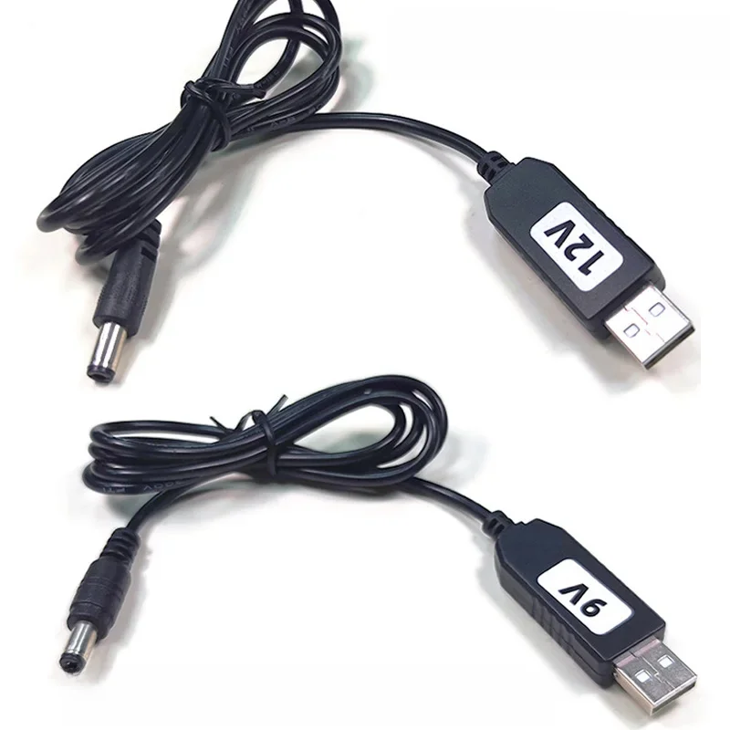 USB DC 5V do DC 12V 9V 1A 6W 2.1x5.5mm 5525 5521 Męski konwerter Step-Up Adapter Kabel zasilający do modułu Arduino Router WIFI — zdjęcie produktu 7