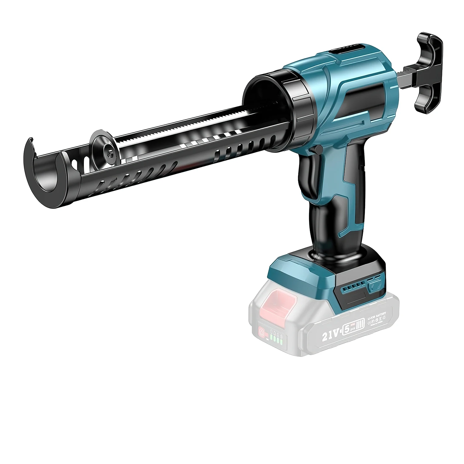 Draadloze Elektrische Klier Pistool Multifunctioneel Elektrisch Glas Kitpistool Zelfklevend Ijs Afdichtmiddel Gereedschap Voor Makita 21V Batterij