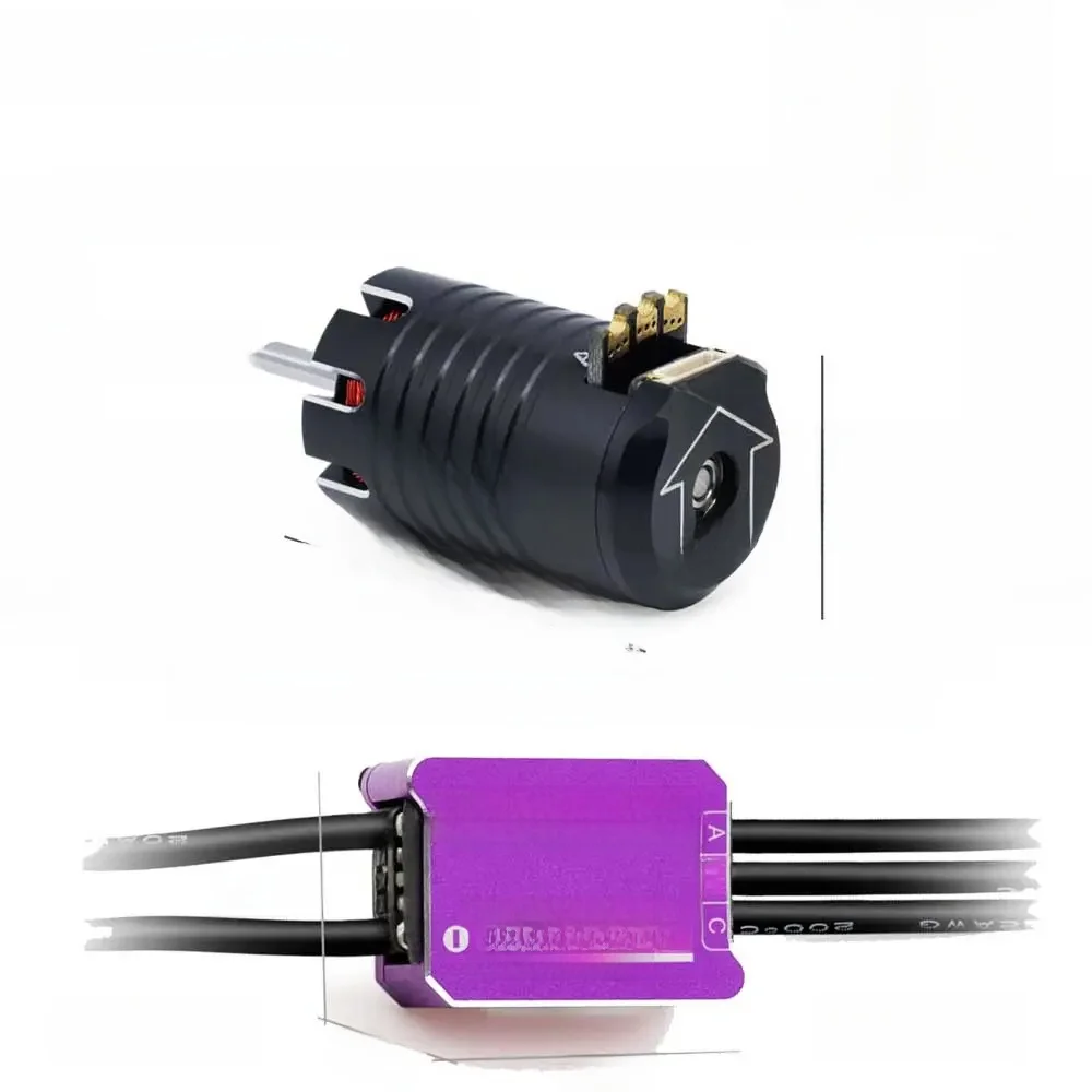 ROCKET-RC Kiwami 30a Esc Mini1525 3500/4500/5500/6800kv Motor Sensorloze Borstelloze Combinatie Voor 1/28 1/27 Schaal Rc Auto 'S Muggenwagens - afbeelding 2