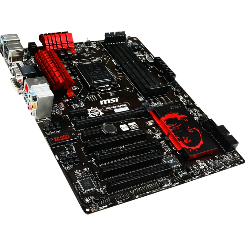 Imagem -04 - Msi-placa-mãe para Jogos Usada B85-g43 Lga 1150 com Intel B85 Hdmi Sata Gbps Usb 3.0 Atx