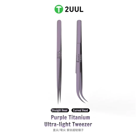 정밀한 전화 보드 수리를 위한 2UUL-초경량 티타늄 핀셋