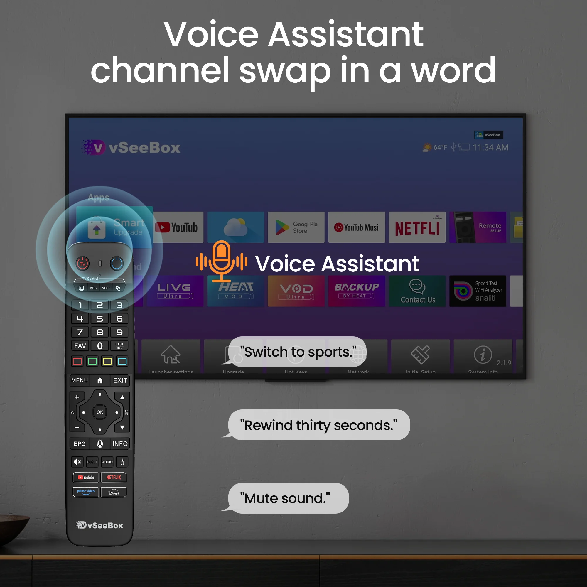 VseeBox V6 Max Smart TV Box co - Smart Home Os recensione e prezzo