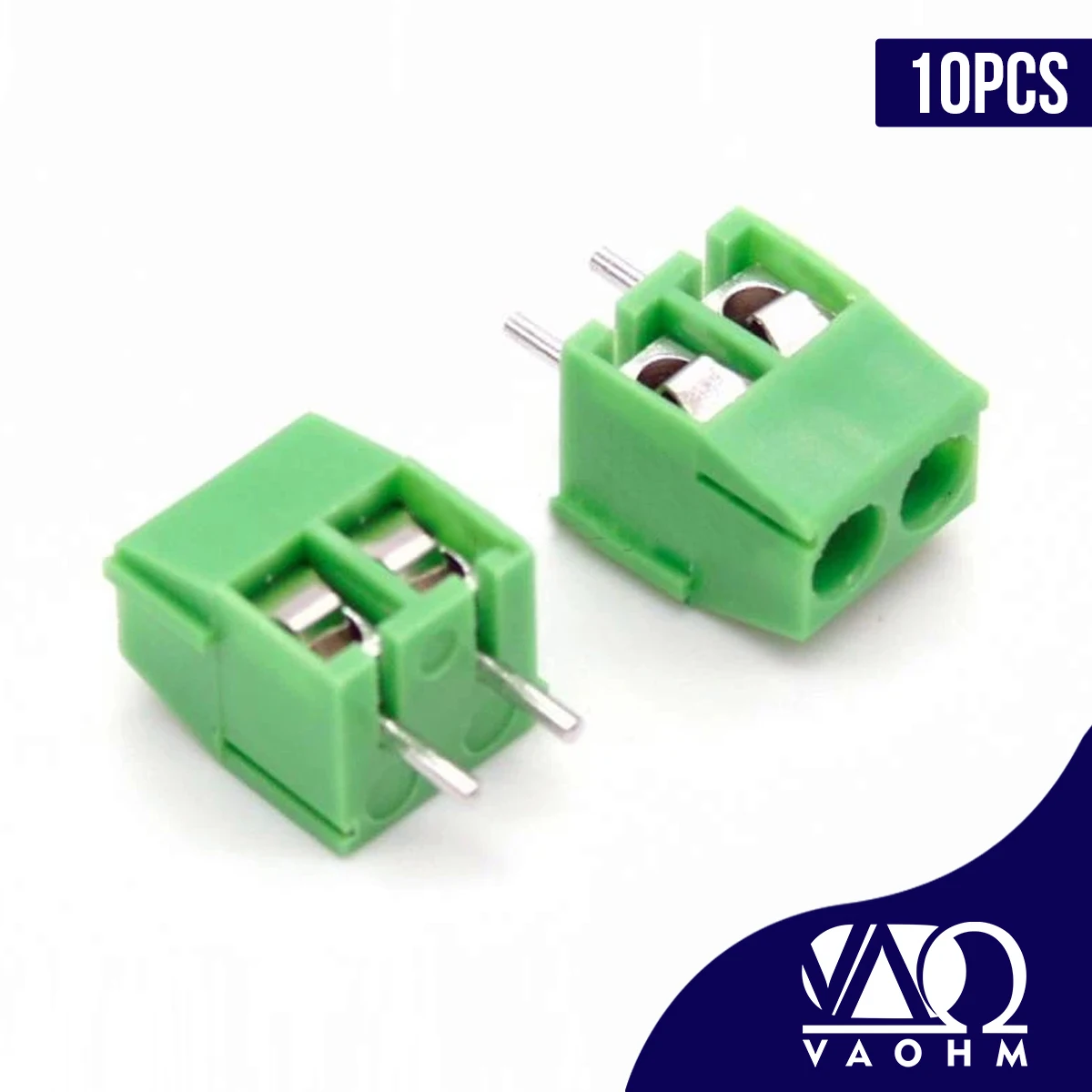 10PCS 350V-3.5 mm 2/3 PIN PCB Screw Terminal Block