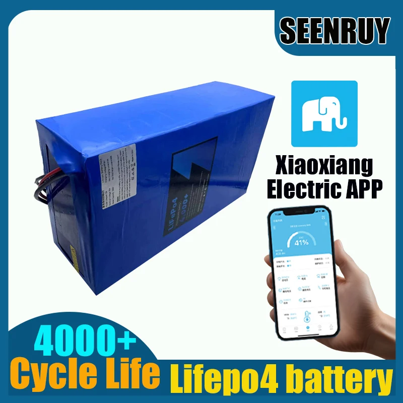 36V 70AH LIFEPO4 Battery LFP battery with BMS 50A  100A for RV Wheelchair Robot Toy Car image 2