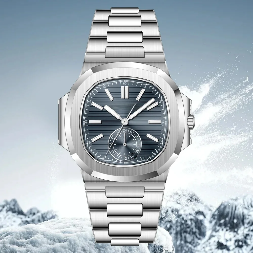 2026 Specht & Söhne New Classic 5980 Herrenuhr Japan Chrono VH60 Uhrwerk Saphirglas Stahlarmbanduhr 50M Wasserdicht