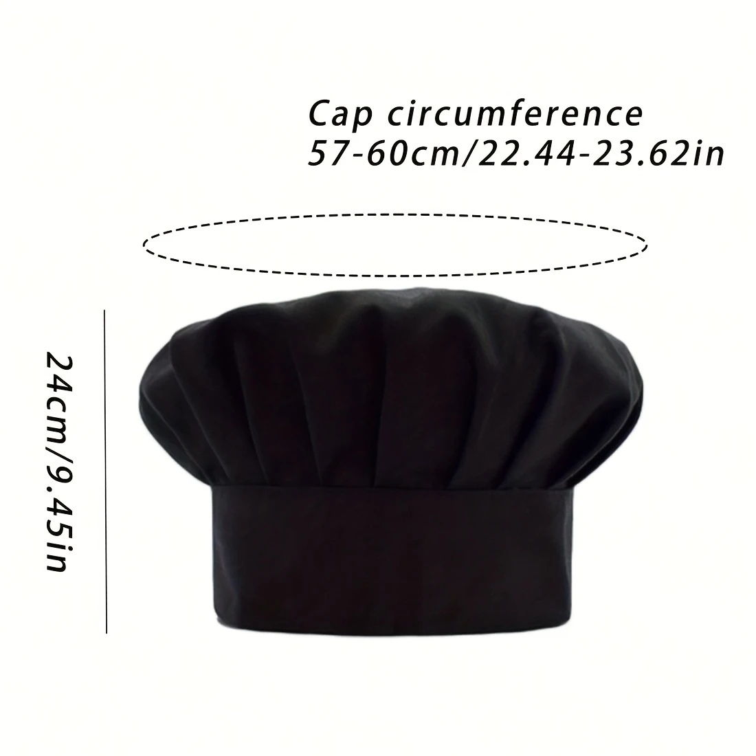 Custom Name Chef Hat, Dust Hat, Adjustable Kitchen Cooking Hat, Bakery, Cafe, Dessert Shop, Restaurant view 2