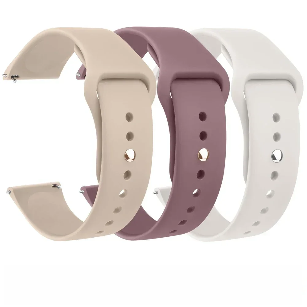 Bandjes Voor Samsung Galaxy horloge 6/5/pro/4 Klassieke Siliconen armband Huawei horloge GT 4-2-2e-3-3 pro 41mm 46mm18mm 20mm 22mm band - afbeelding 2
