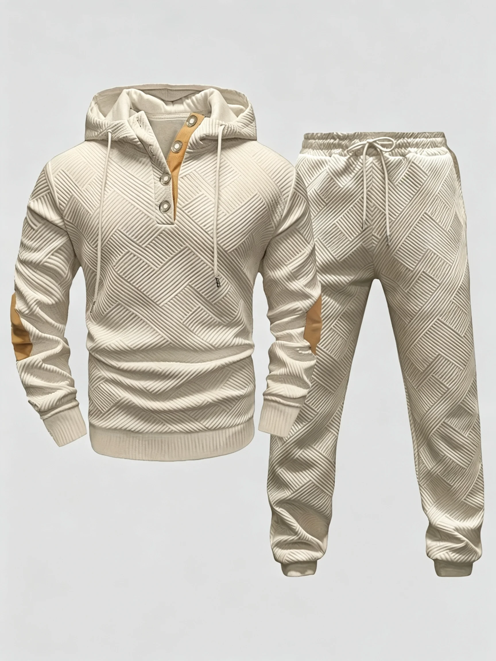 Mens Fashion Suits - Conjunto de dos piezas de suéter