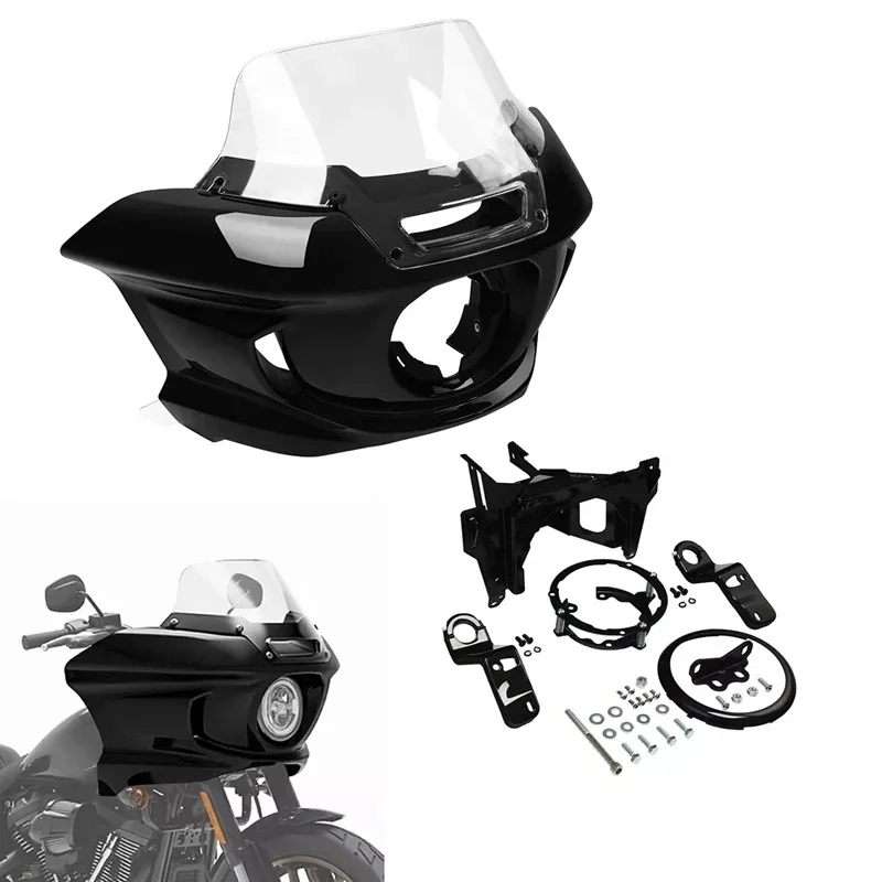 Owiewka reflektora z mocowaniem wspornika pasuje do Harley Low Rider ST FXLRST 2022-2024 EL DIABLO 2022 — zdjęcie 2
