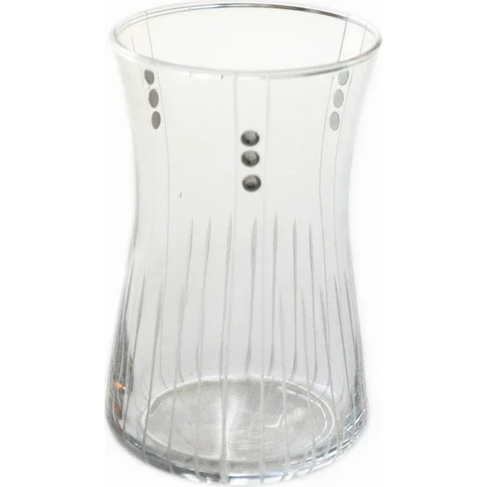 

Başak 42361 Heybeli Line(Stone) Decor 6 Pieces Tea Glass Başak 42361