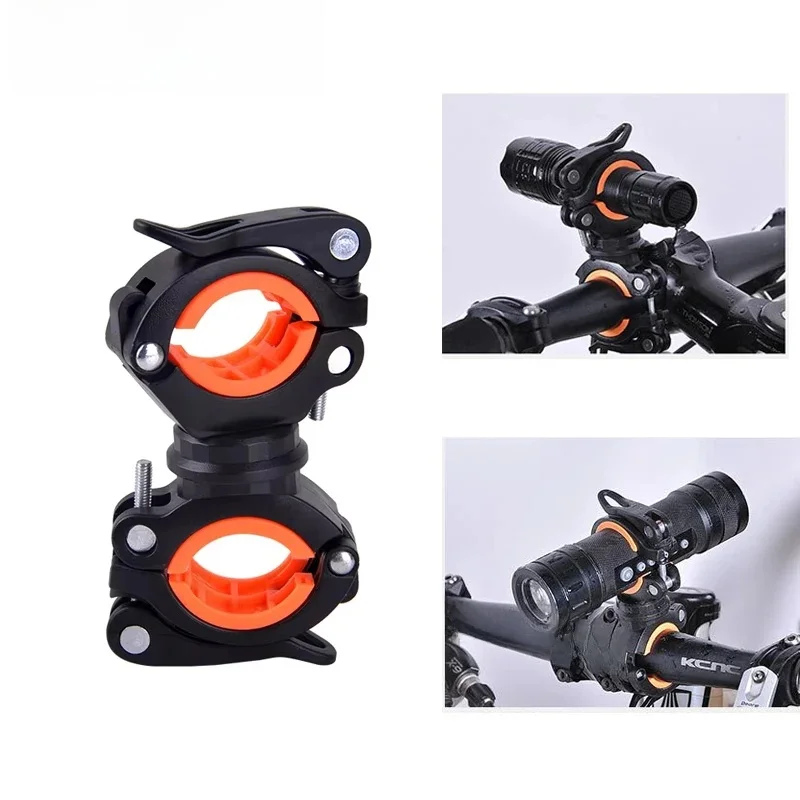 AliExpress cycle zone Bicycle Lights Bracket Bike Lamp Holder LED Headlight Stand 360° Degree Rotatable MTB Road Bike Flashlight Mount Holder 