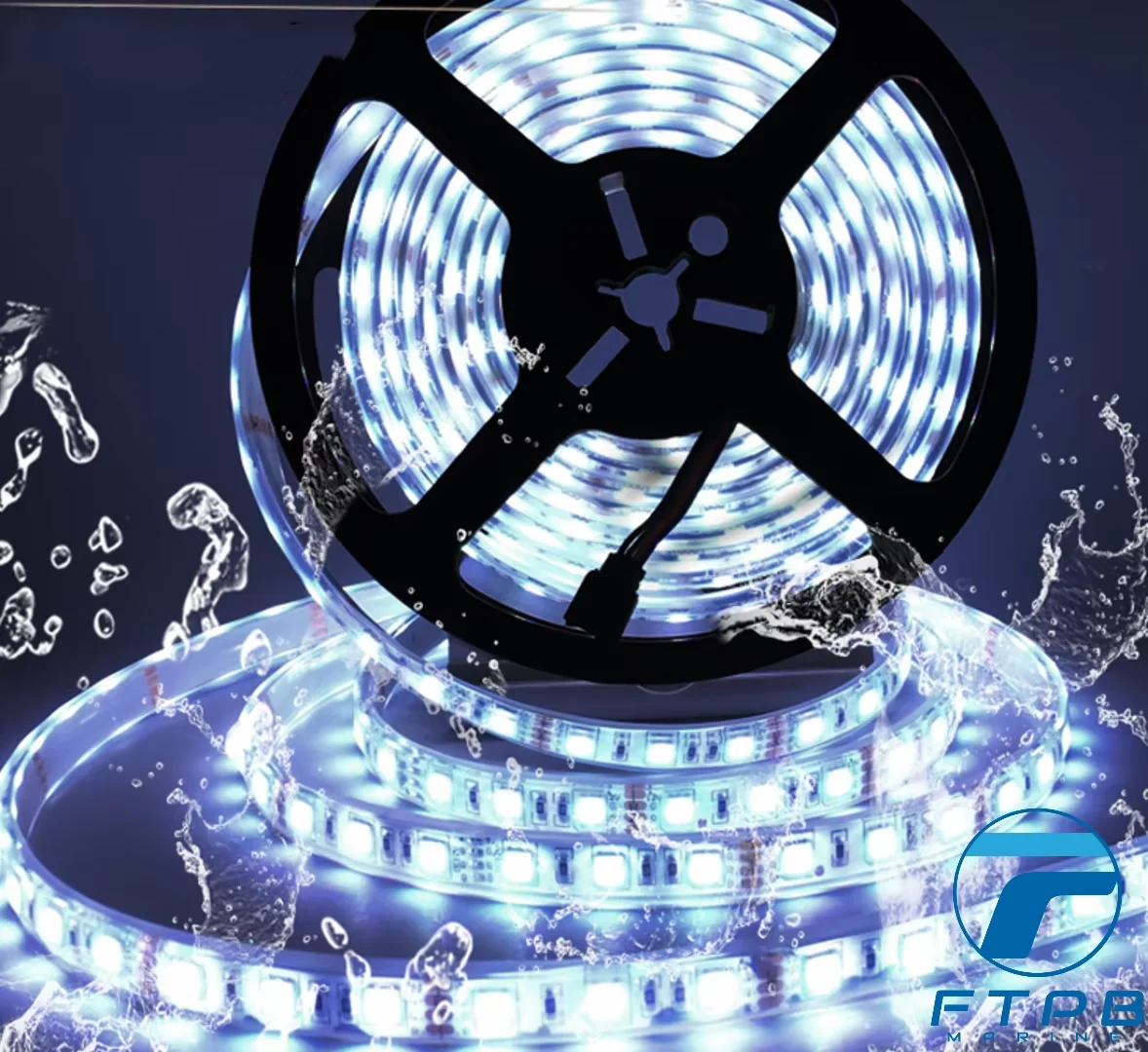 

Marine Accessories Boat 5050-12V RGB LED Glue Filling Waterproof Light Strip Mercruiser
