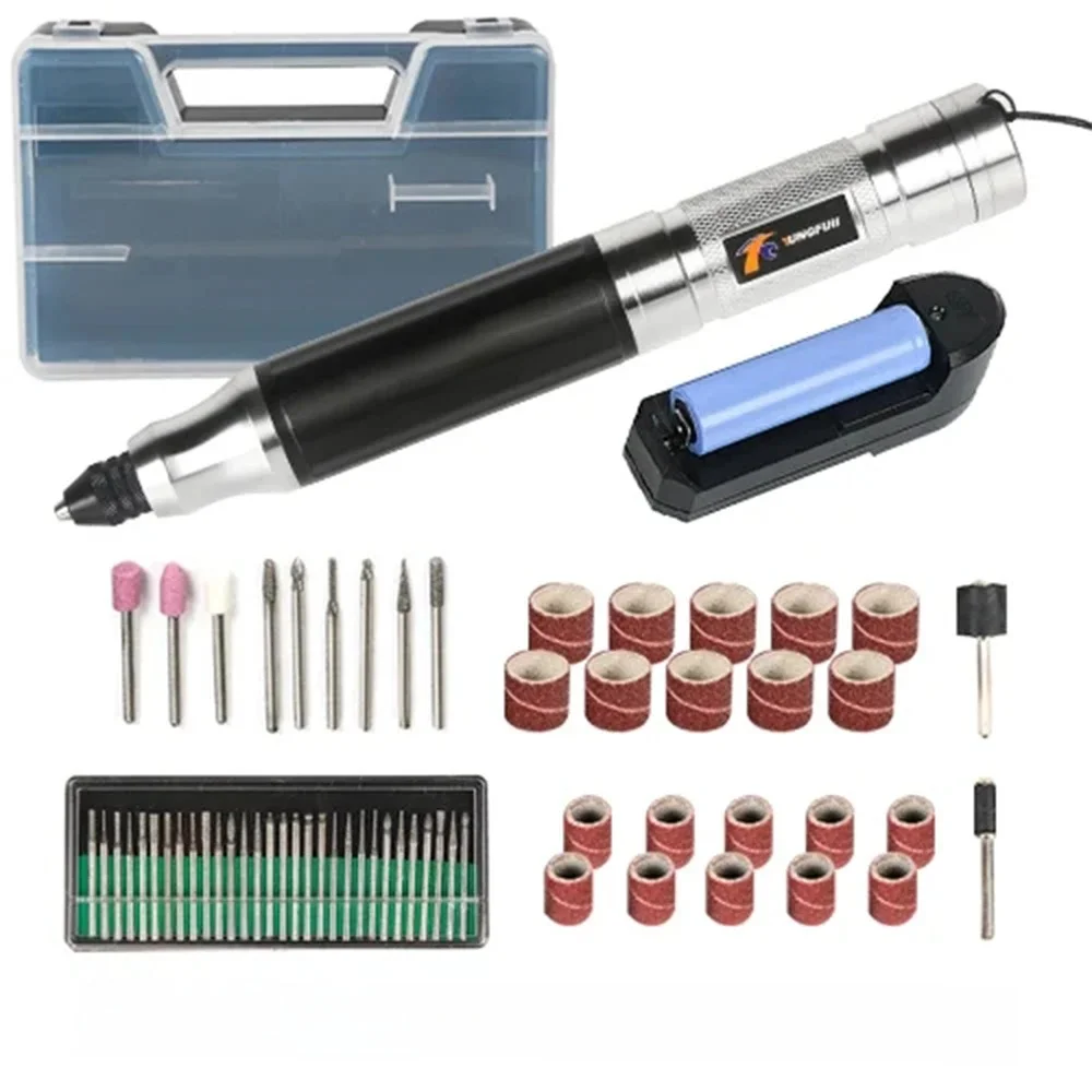 Woodworking Engraving Pen Cordless Electric Drill Lithium Battery Mini Wireless Drill Cutting Polishing Rotary Tool  for Dremel